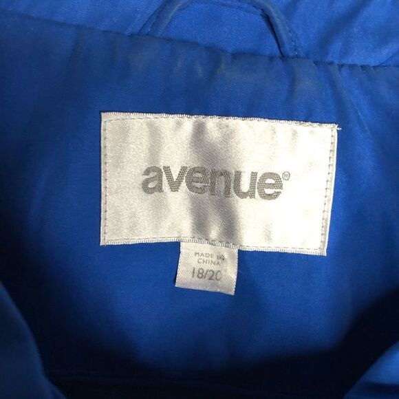 Avenue royal blue utility jacket 18/20 - Picture 4 of 10